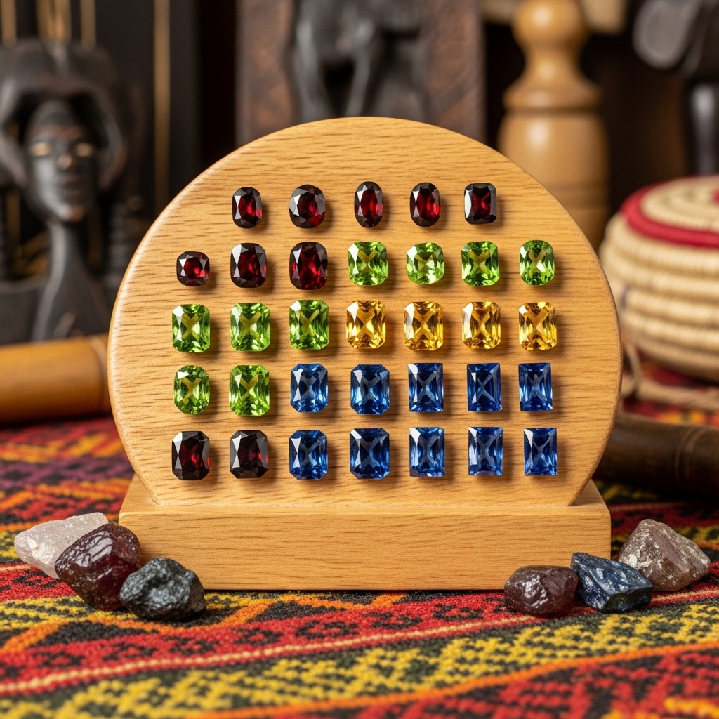 Rainbow Sapphire Collection - Calibrated Gemstones
